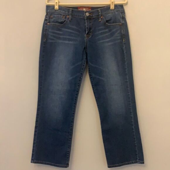 Lucky cropped denim jeans. Size 8. Inseam 23” Sweet’N Crop - Picture 1 of 11